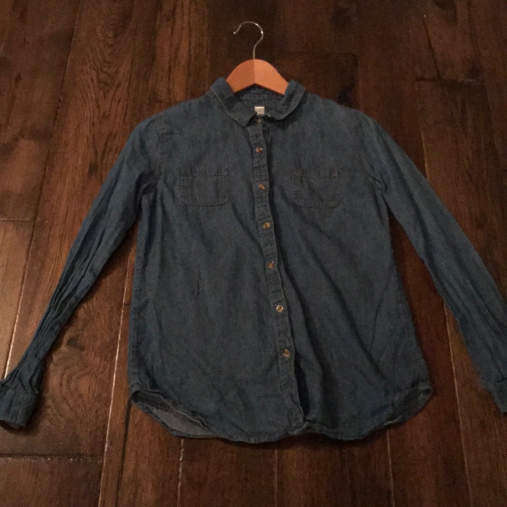 Denim Cherokee button down